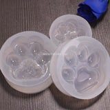 Paw Shape Epoxy Mold Catie Footprint Resin Casting Silicone Mold