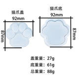 Paw Storage Box Resin Molds DIY Jewelry Epoxy Resin Moulds