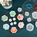 Paws Keychain Silicone Mold for Jewelry Making
