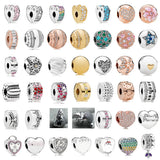 925 Silver Love Curve Pink Ice Hairpin for Ladies Jewelry