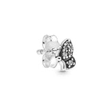 925 Silver Smiling Face Moon Earrings