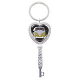 Heart Shaped Pendant Keychain - Birthday Party Gift Jewelry