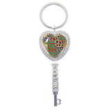 Heart Shaped Pendant Keychain - Birthday Party Gift Jewelry