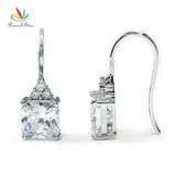925 Silver Dangle Drop Bridal Wedding Earrings CFE8092