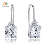 925 Silver Dangle Drop Bridal Wedding Earrings CFE8092