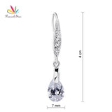 Sterling Silver Dangle Drop Earrings for Wedding