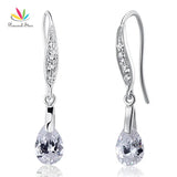 Sterling Silver Dangle Drop Earrings for Wedding