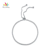 925 Silver Bracelet Adjustable Birthday Bridesmaid CFB8023