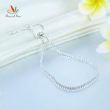 925 Silver Bracelet Adjustable Birthday Bridesmaid CFB8023