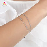 925 Silver Bracelet Dangle Ball Bridesmaid Wedding Gift