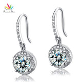 925 Sterling Silver Bridal Wedding Bridesmaid Earrings Dangle Drop