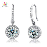 925 Sterling Silver Bridal Wedding Bridesmaid Earrings Dangle Drop