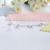 925 Silver Hearts Bracelet Kids Girl Gift Children Jewelry