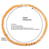 Peacock Tail Necklace Ethiopian Eritrea Chain Thin Link Chain