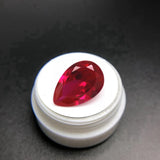 Pear Shape Ruby 12x16mm Loose Stone Red Gemstone Accessories