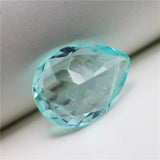 5A Pear Shape Paraiba Tourmaline Synthetic Gemstone for Jewelry Making