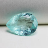 5A Pear Shape Paraiba Tourmaline Synthetic Gemstone for Jewelry Making