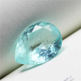 5A Pear Shape Paraiba Tourmaline Synthetic Gemstone for Jewelry Making