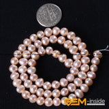 5-6mm Natural Freshwater Pearl Beads DIY Loose Beads For Bracelet Or Necklace