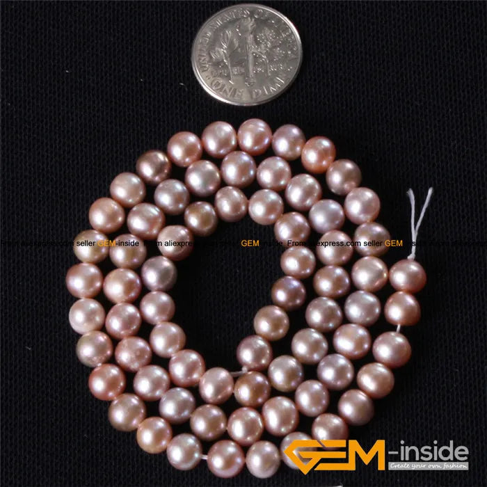 5-6mm Natural Freshwater Pearl Beads DIY Loose Beads For Bracelet Or Necklace