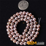 5-6mm Natural Freshwater Pearl Beads DIY Loose Beads For Bracelet Or Necklace