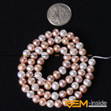 5-6mm Natural Freshwater Pearl Beads DIY Loose Beads For Bracelet Or Necklace