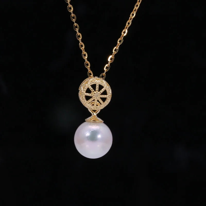 Silver Lace Pendant Necklace Holder