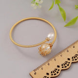 Baroque Freshwater Pearl Bangles for Women - Gift Wedding Bracelet