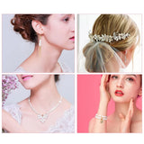 Pearl Beads For Crafts Kit - DIY Craft Necklaces Bracelets