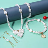 DIY Craft Pearl Beads Kit Multiple Styles for Necklaces Bracelets Jewelry