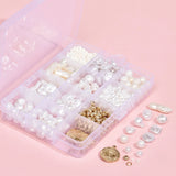 DIY Craft Pearl Beads Kit Multiple Styles for Necklaces Bracelets Jewelry