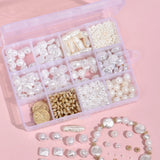 DIY Craft Pearl Beads Kit Multiple Styles for Necklaces Bracelets Jewelry