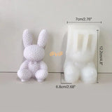 Pearl Bear Bunny Crafts Silicone Mold for Epoxy Resin Jewelry