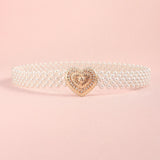 Pearl Belt Waist Chain Women's Decorative Dress Accessories