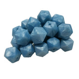 Hexagon Silicone Bead 14mm Polygonal for DIY Keychain Craft
