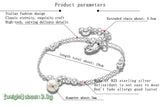 925 Sterling Silver Pearl Bracelet for Women Elegant Party Accessory