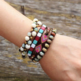 Freshwater Pearl Wrap Bracelet Bohemia Friendship Jewelry