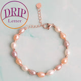 Colorful Pearl Bracelet Adjustable for Women