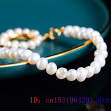 Pearl Bracelets Men Talismans Bracelet Amulet Beads Natural Gift Charms Man