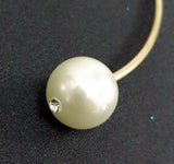 Pearl Choker Necklace for Women Torques Necklace