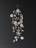 Pearl Crystal Earring Wedding Hair Accessories Handmade Ornaments