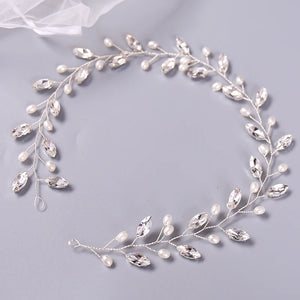 Bridal Wedding Hair Vines Headbands Tiara Crystal Hair Accessories