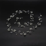 Pearl Crystal Wedding Headdress For Bride Wedding Crown