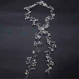 Pearl Crystal Wedding Headdress For Bride Wedding Crown