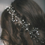 Pearl Crystal Wedding Headdress For Bride Wedding Crown