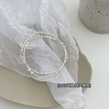 Pearl 925 Sterling Silver Bracelet Ins Niche Delicate Jewelry