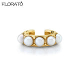 Minimalist Pearl Ear Cuff Clip Earrings for Women