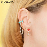 Minimalist Pearl Ear Cuff Clip Earrings for Women