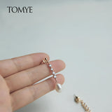 14K Filled Diamond Long Earrings for Women Jewelry