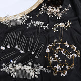 Crystal Hair Comb Pins Wedding Bridal Hair Jewelry